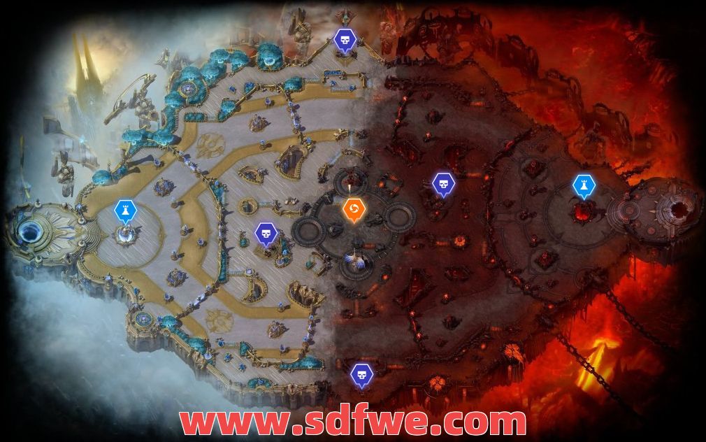 这几张地图非常的适合法师在前期升级 